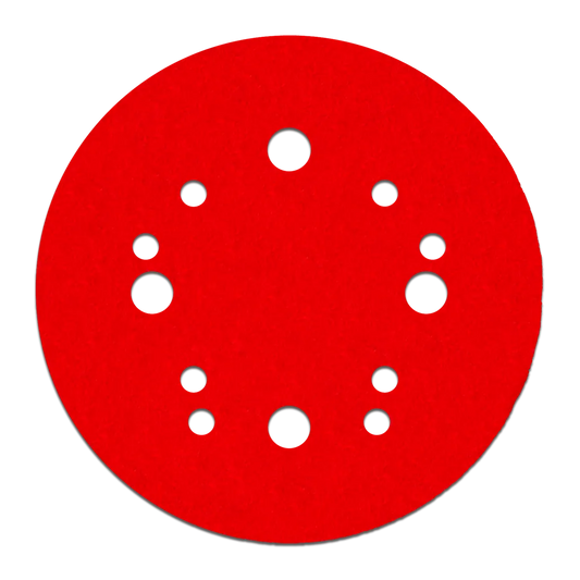 5 In. 100 Grit (Medium)  Ros Hook & Lock Discs (4-Pack)-DCD050100H04G-2287