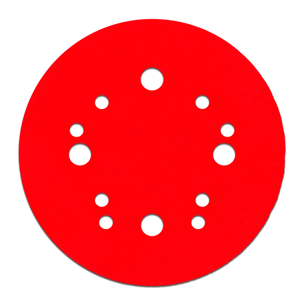5 In. 220 Grit (Ultra Fine)  Ros Hook & Lock Discs (4-Pack)-DCD050220H04G-2309