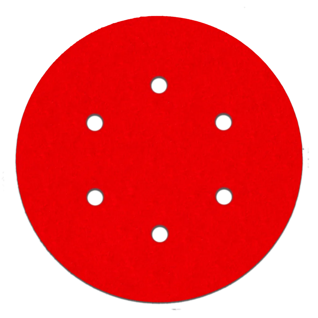 6 In. 60 Grit (Ultra Coarse)  Ros Hook & Lock Discs (10-Pack)-DCD060060H10G-2327