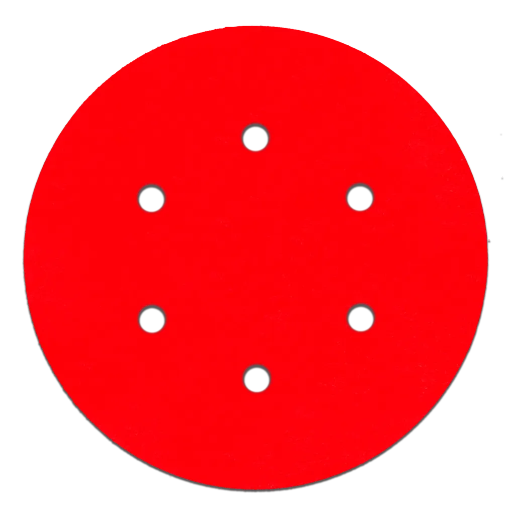6 In. 220 Grit (Ultra Fine)  Ros Hook & Lock Discs (10-Pack)-DCD060220H10G-2336