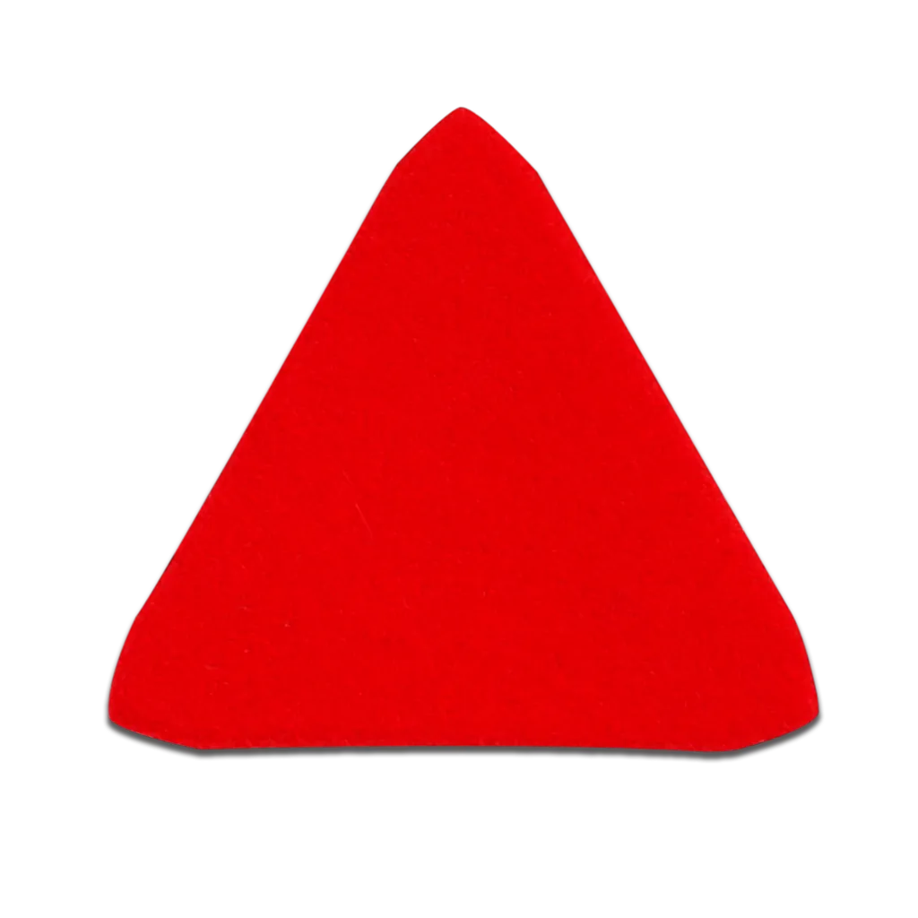 Detail 2-7/8 In. X 2-7/8 In. Triangle Stickfast 100 Grit (10-Pack)-DCTTRI100P10G-2432