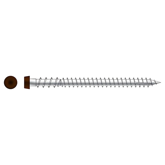 Deck-Drive Dcu Composite Screw - #10 X 2-3/4 In. T20, Type 316, Red 01 (70-Qty)-DCU234C316RD01-SP8563-9123