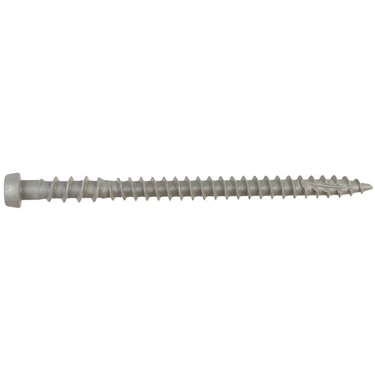 Deck-Drive Dcu Composite Screw - #10 X 2-3/4 In. T20, Quik Guard®, Gray (1750-Qty)-DCU234GRMB-SP4547-4897