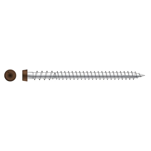 Deck-Drive Dcu Composite Screw - #10 X 2-3/4 In. T20, Type 316, Red 01 (1750-Qty)-DCU234MB316RD01-SP1190-1351