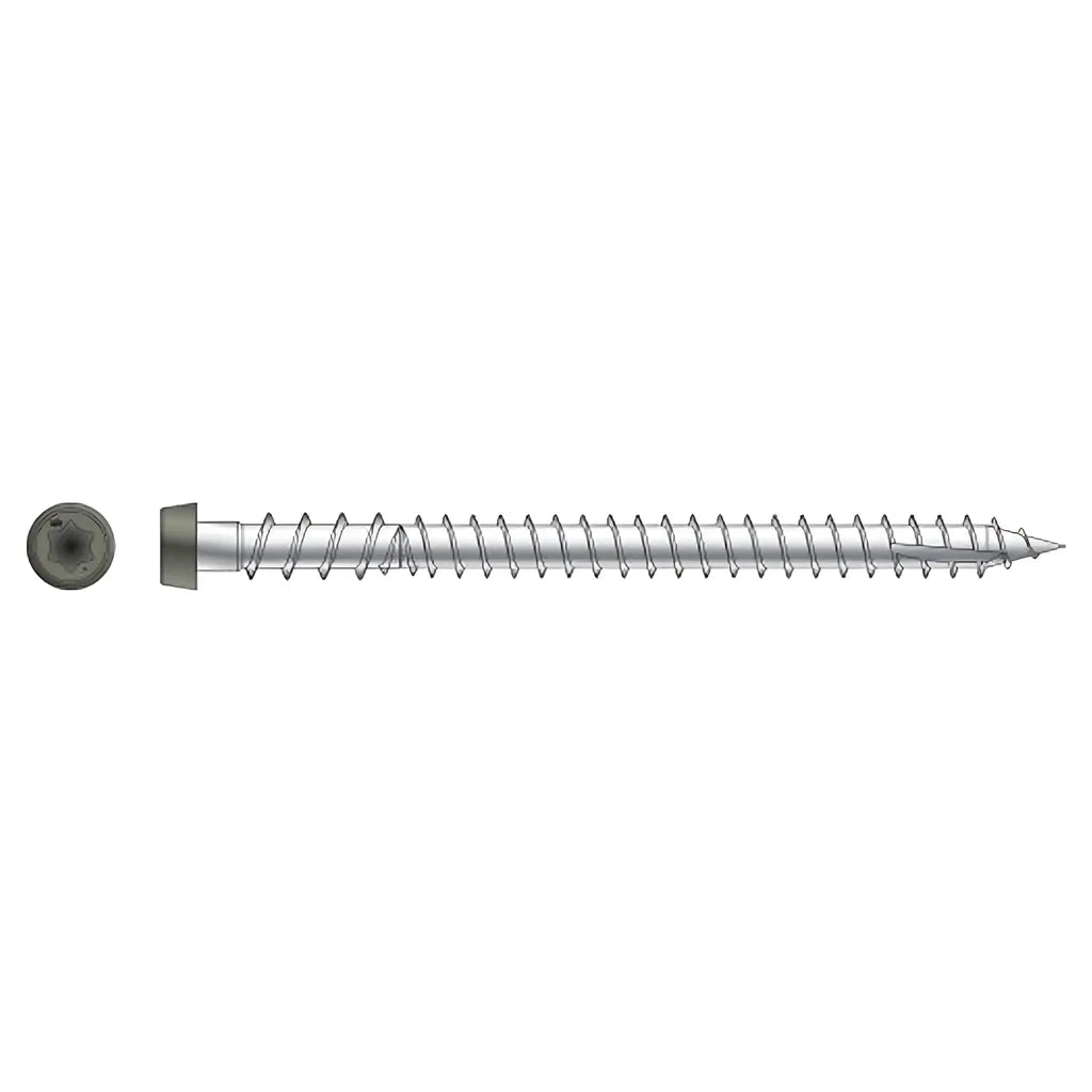 Deck-Drive Dcu Composite Screw - #10 X 2-3/4 In. T20, Type 305, Gray (350-Qty) (Pack Of 6)-DCU234P305GR-SP7735-8250