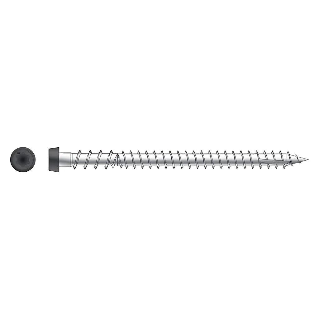 Deck-Drive Dcu Composite Screw - #10 X 2-3/4 In. T20, Type 305, Gray 04 (350-Qty) (Pack Of 6)-DCU234P305GR04-SP4465-4809