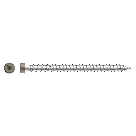 Deck-Drive Dcu Composite Screw - #10 X 2-3/4 In. T20, Type 305, Tan (350-Qty) (Pack Of 6)-DCU234P305TN-SP3711-4007
