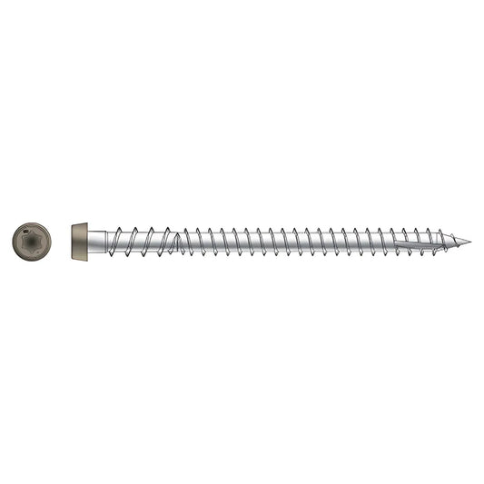 Deck-Drive Dcu Composite Screw - #10 X 2-3/4 In. T20, Type 305, Tan 02 (350-Qty) (Pack Of 6)-DCU234P305TN02-SP8762-9330