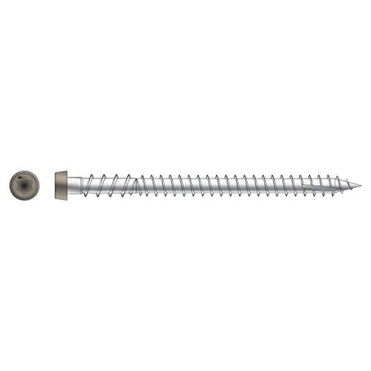 Deck-Drive Dcu Composite Screw - #10 X 2-3/4 In. T20, Type 316, Tan 02 (350-Qty)-DCU234P316TN02-SP4880-5242
