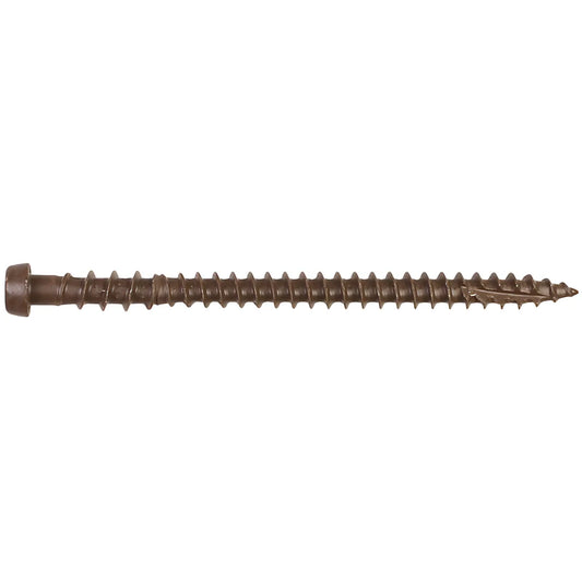 Deck-Drive Dcu Composite Screw - #10 X 2-3/4 In. T20, Quik Guard®, Red 01 (1750-Qty)-DCU234RD01MB-SP6657-7119