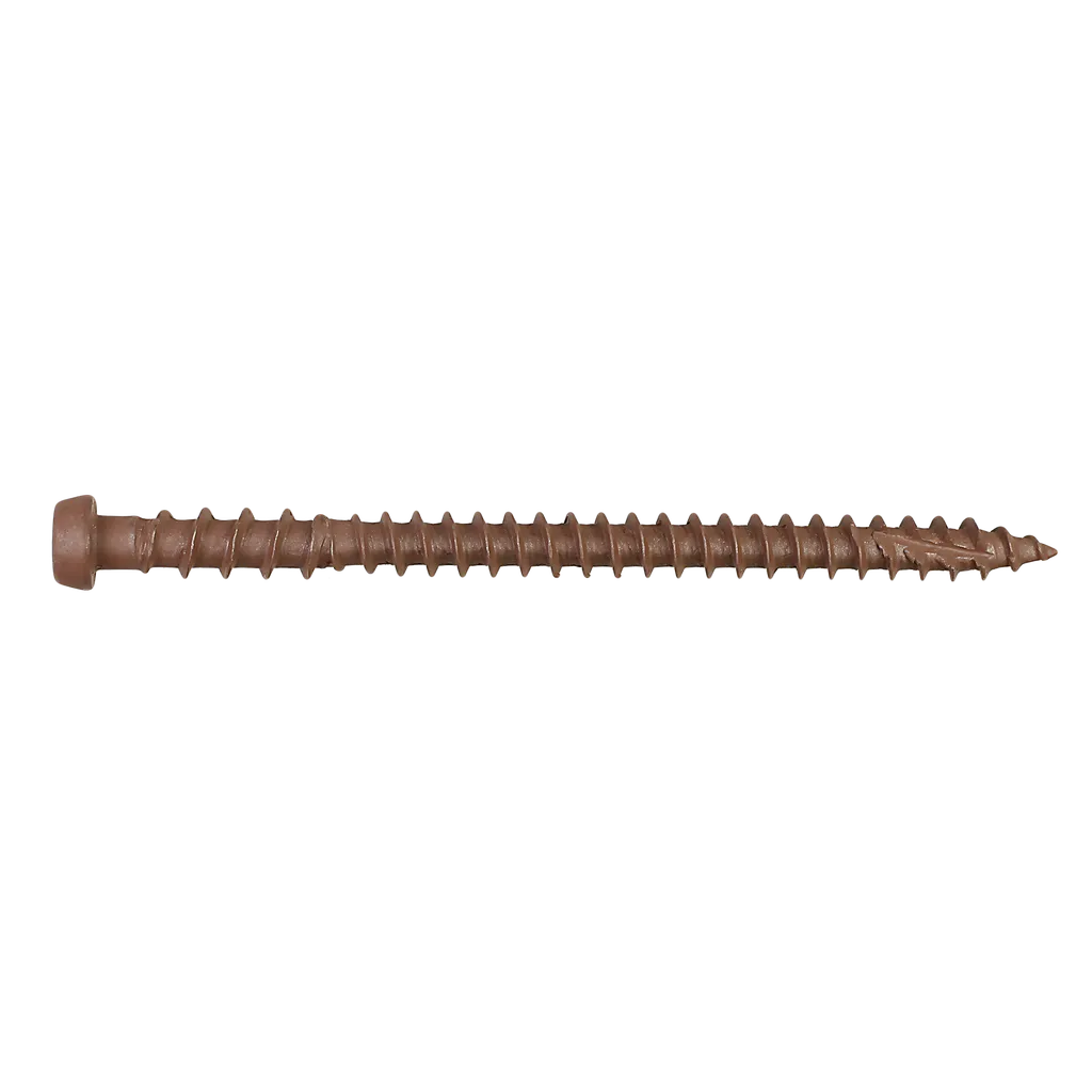 Deck-Drive Dcu Composite Screw - #10 X 2-3/4 In. T20, Quik Guard®, Red 01 (70-Qty) (Pack Of 5)-DCU234RD01R70-SP6412-6858