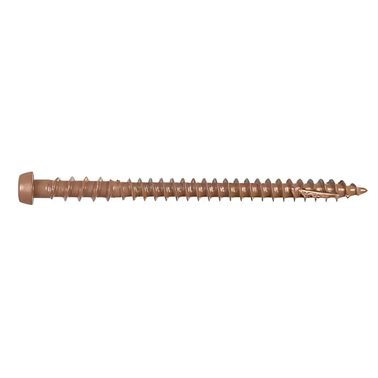 Deck-Drive Dcu Composite Screw - #10 X 2-3/4 In. T20, Quik Guard®, Red 01 (70-Qty) (Pack Of 5)-DCU234RD01R70C-SP55-141
