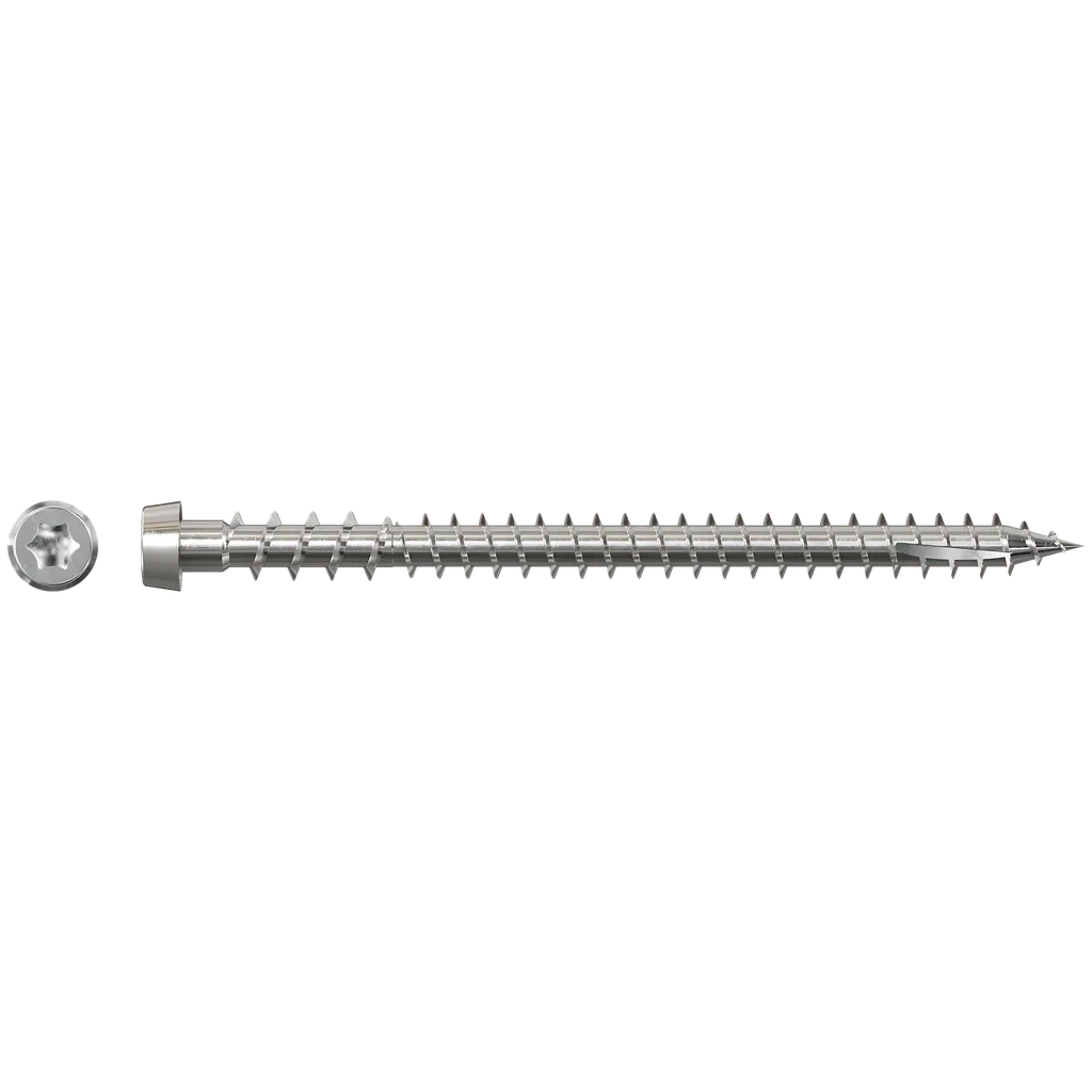 Deck-Drive Dcu Composite Screw (Collated) - #10 X 2-3/4 In. Type 316 (1000-Qty)-DCU234S316-SP3462-3745