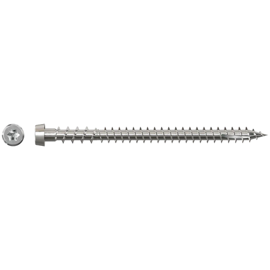 Deck-Drive Dcu Composite Screw (Collated) - #10 X 2-3/4 In. Type 316 (1000-Qty)-DCU234S316-SP3462-3745