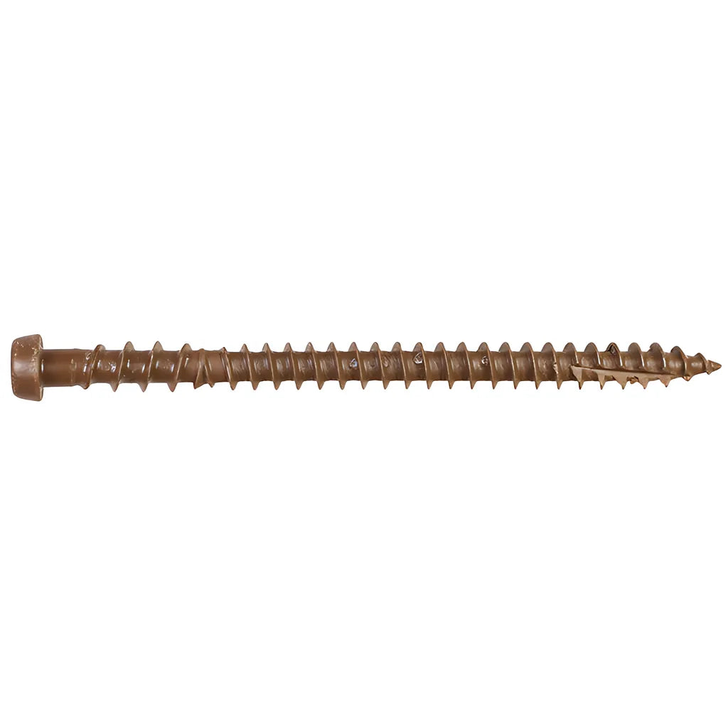 Deck-Drive Dcu Composite Screw - #10 X 2-3/4 In. T20, Quik Guard®, Tan 01 (70-Qty) (Pack Of 5)-DCU234TN01R70-SP7076-7565