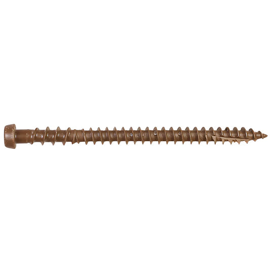 Deck-Drive Dcu Composite Screw - #10 X 2-3/4 In. T20, Quik Guard®, Tan 01 (70-Qty) (Pack Of 5)-DCU234TN01R70-SP7076-7565