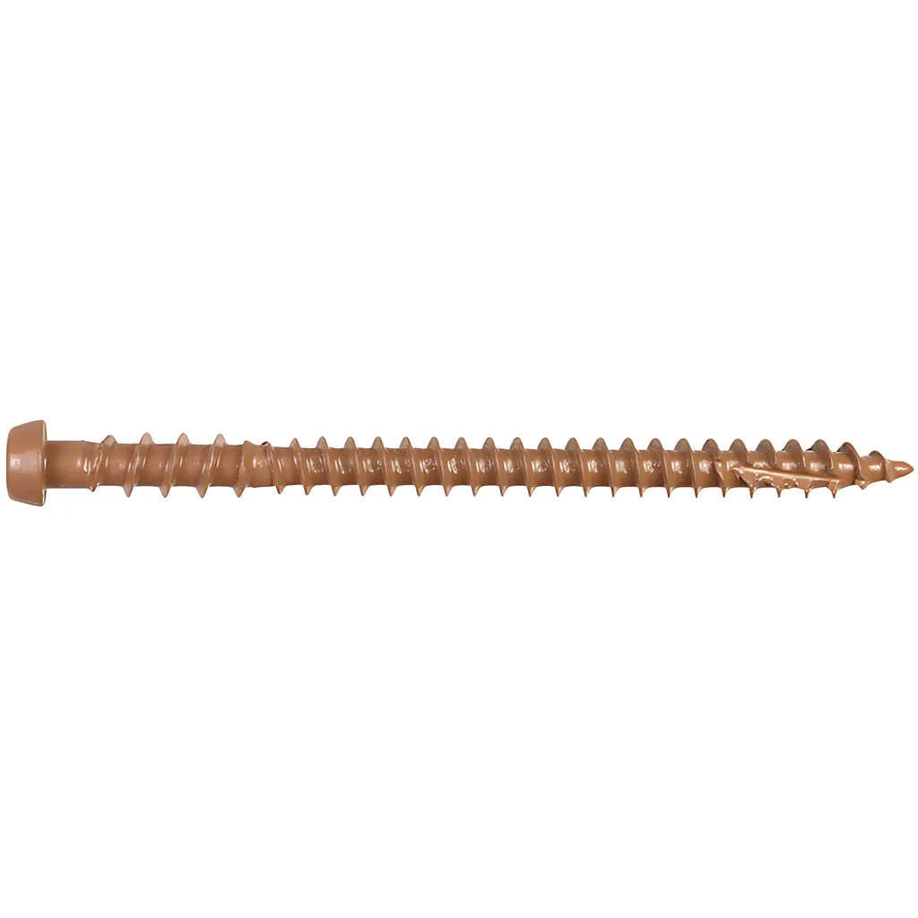 Deck-Drive Dcu Composite Screw - #10 X 2-3/4 In. T20, Quik Guard®, Tan 03 (70-Qty)-DCU234TN03R70-SP3784-4089