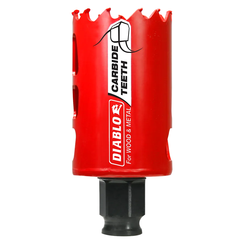 1-5/8 In. (41Mm) Carbide-Tipped Wood & Metal Holesaw-DHS1625CT-2517