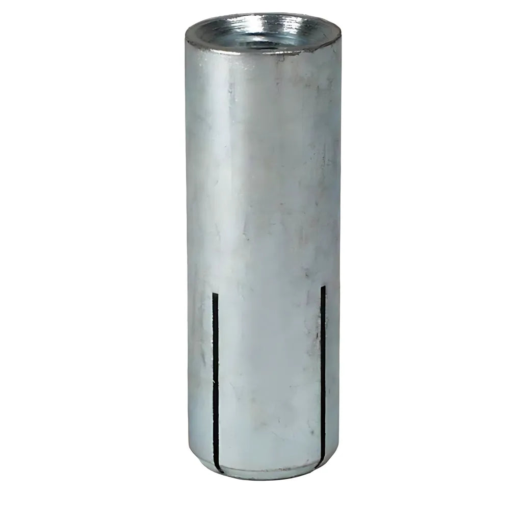 Dias Short Drop-In Internally Threaded Anchor For 1/2-In. Rod (50-Qty)-DIA50S-SP8630-9194