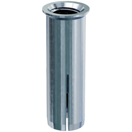 Diab Lipped Drop-In Internally Threaded Anchor For 1/2-In. Rod (50-Qty)-DIABL50-SP7249-7747