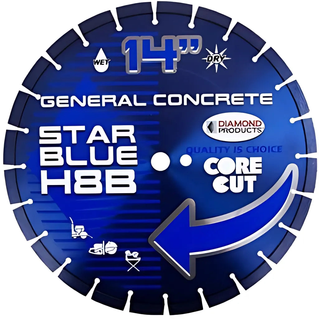 14"X.125 Star Blue High Speed Blade