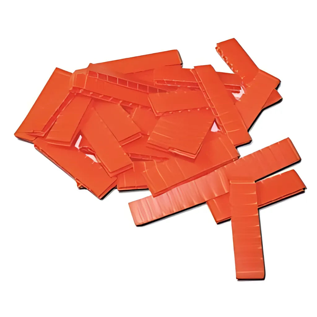 Joint Protectors Early Entry Joint Protectors - Plastic (Bag Of 50) 2"L X 1/2"W X 1/8"Thick. Orange.