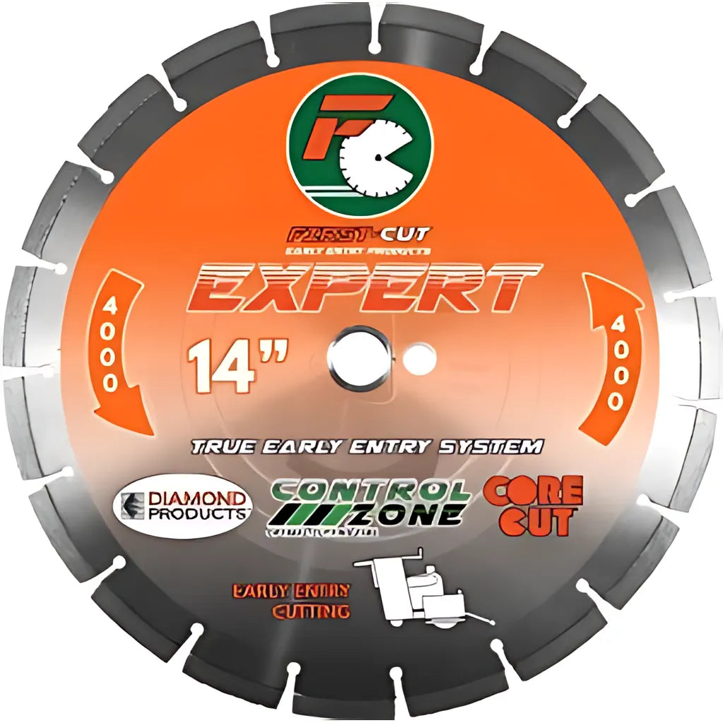 6" X .095 X 1" Expert First-Cut Early Entry Blade With Triangle Knockout & Skid Plate Expert 4000 Bond