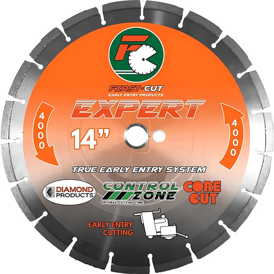 13.5" X .125 X 1" Expert First-Cut Early Entry Blade With Triangle Knockout