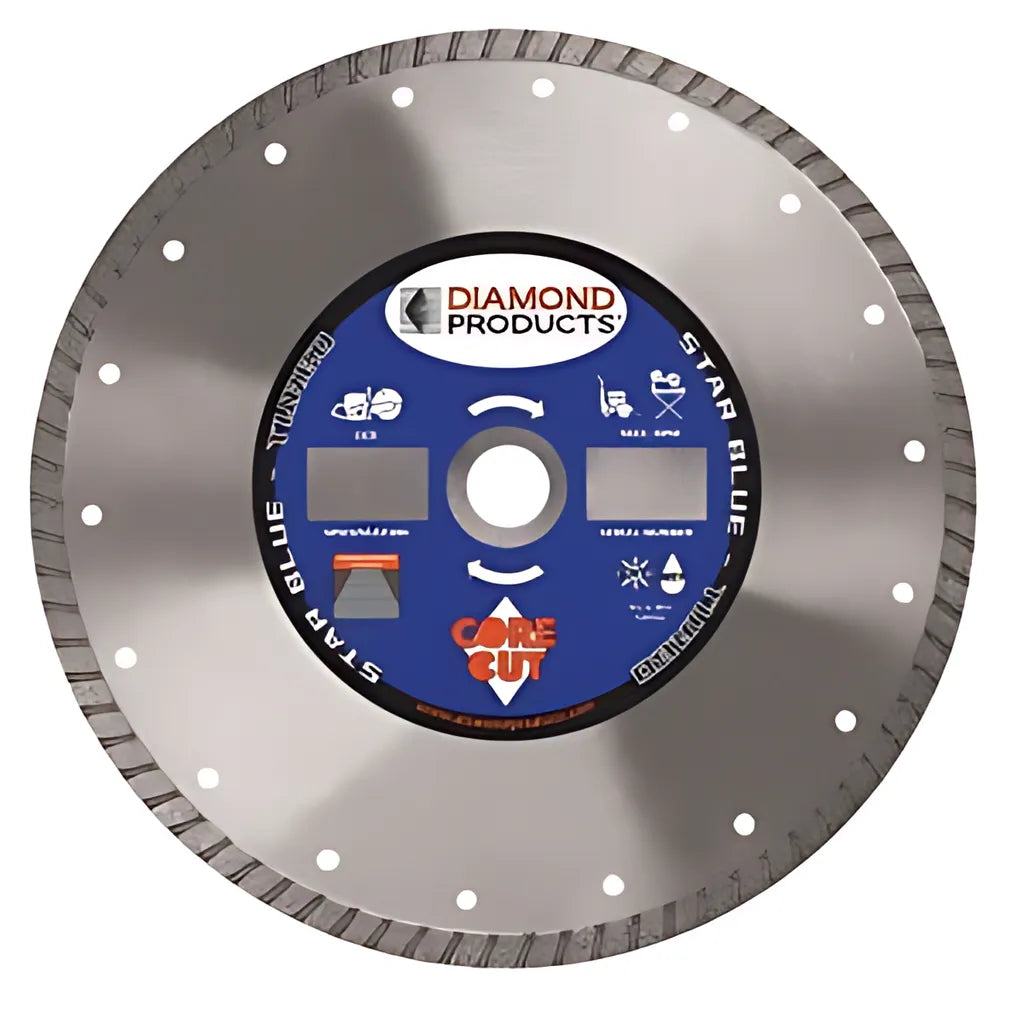 12"X.125X1" Star Blue Star Blue Turbo Blade