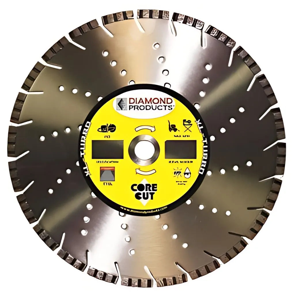 16" X 125 X 1"Lyfc Xl-Turbo High Speed Diamond Blade With Air Holes - Lyfc - DP-82548-1844