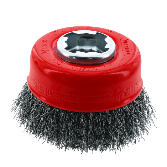 3 in. X-LOCK Carbon Steel Crimped Cup Brush-DPB300XCCC01F-286