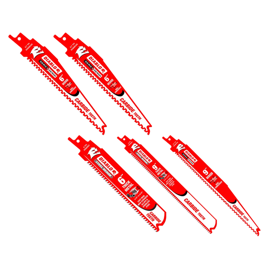 5 Pc Carbide Recip Set-DS005SC-3026