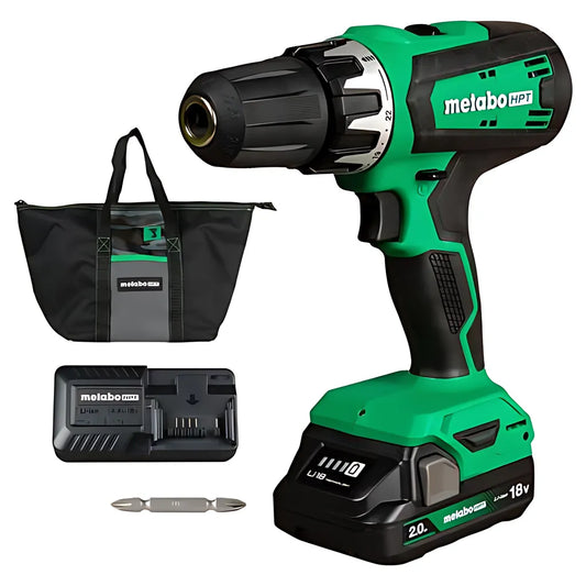 18V Cordless Brushed Drill Driver Kit-DS18DFX-83