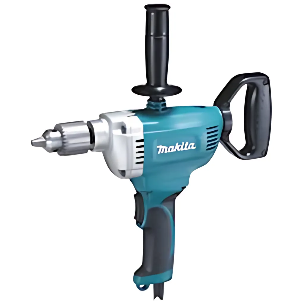 Makita 8.5 Amp Spade Handle Drill With Variable Speed For Ideal Mixing And Drilling Performance. Completed With A 1/2" Spade Handle.-DS4011-13