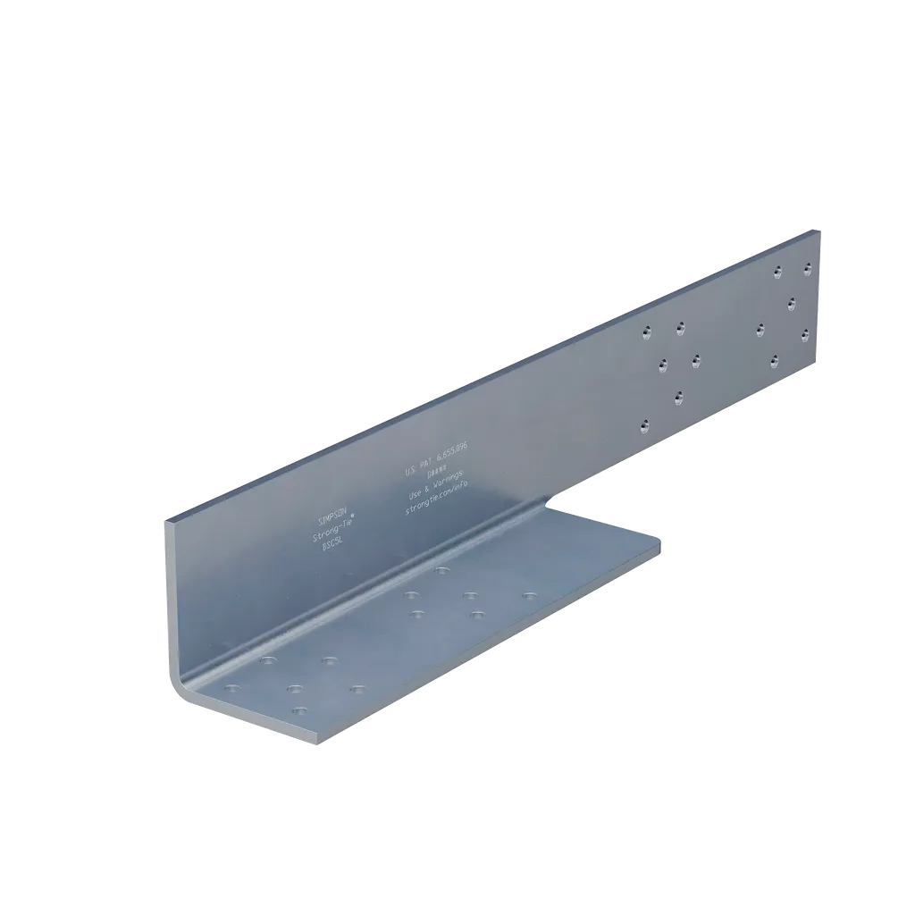 Dsc 21 In. Drag-Strut Connector With Strong-Drive® Sds Screws, Skewed Left-DSC5L-SDS3-SP23-103
