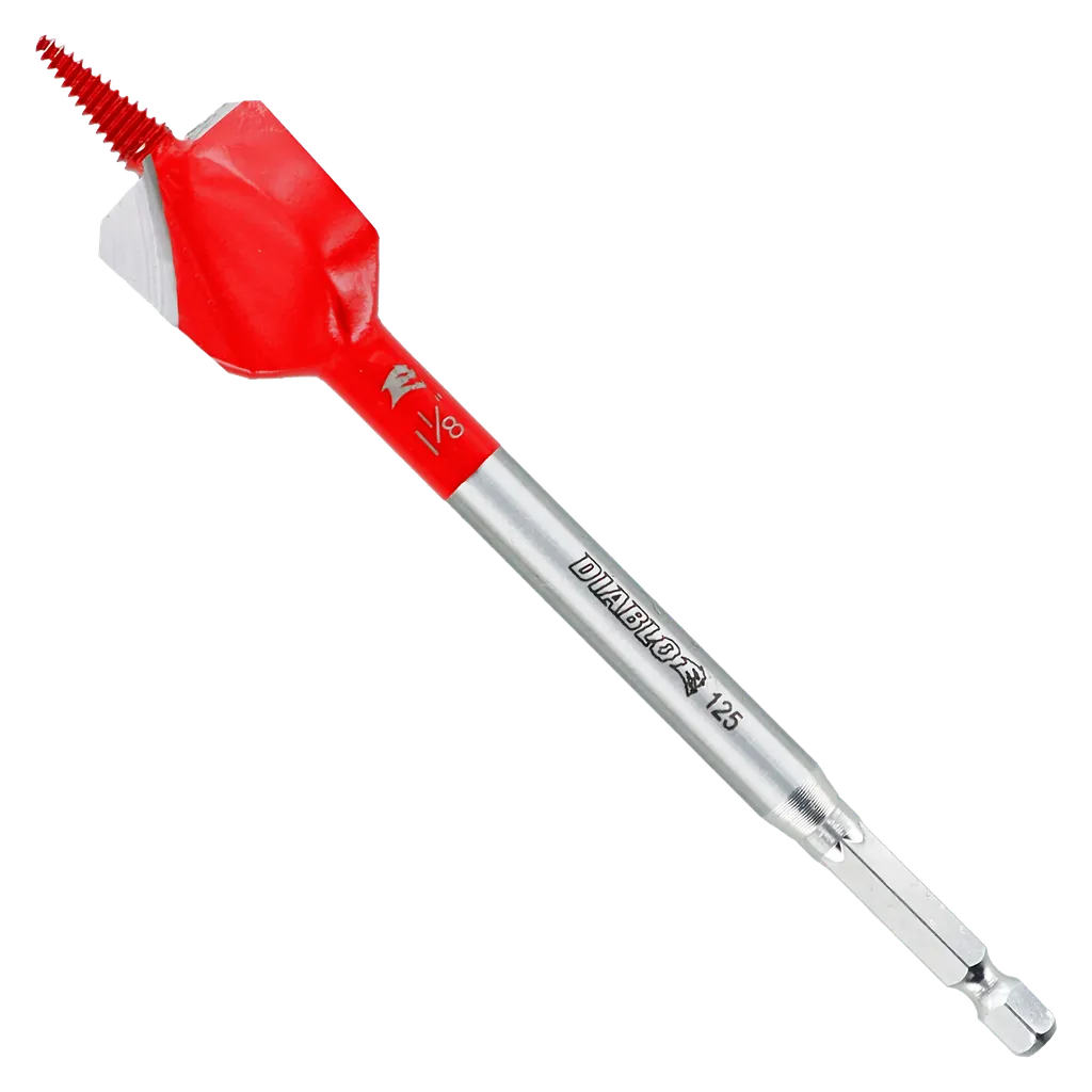 Diablo 1-1/8 In. X 6 In. Demo Demon Spade Bit For Nail-Embedded Wood-DSPD4060-3253