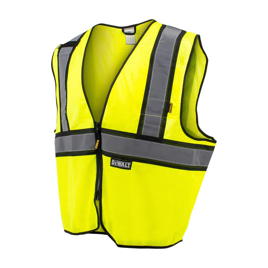 DEWALT DSV221 Class 2 Contrasting Trim Economy Mesh Vest