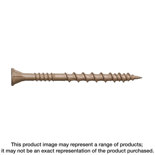 Deck-Drive Dsv Wood Screw (Collated) - #10 X 3 In. T25 6-Lobe, Gray (1000-Qty)-DSVG3S-SP5414-5810