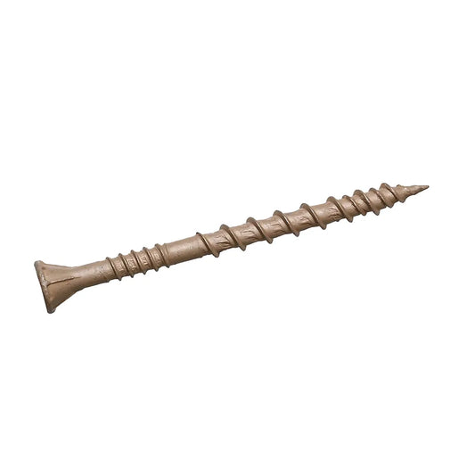 Deck-Drive Dsv Wood Screw - #8 X 1-1/4 In. T-25, Flat Head, Quik Guard®, Red (1750-Qty)-DSVR114MB-SP3918-4230