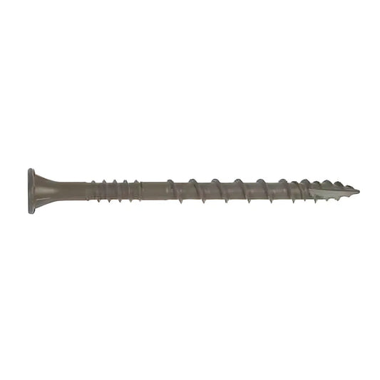 Deck-Drive Dsv Wood Screw - #10 X 2-1/2 In. T-25, Flat Head, Quik Guard®, Red (1 Lb.)-DSVR212R1LB-SP5875-6296
