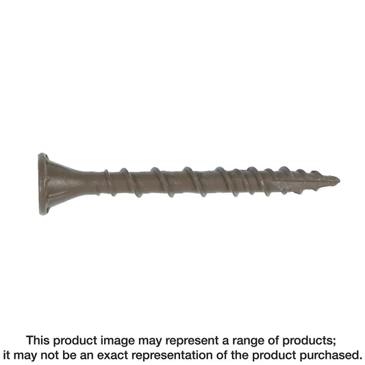 Deck-Drive Dsv Wood Screw - #8 X 1-5/8 In. T-25, Flat Head, Quik Guard®, Tan (350-Qty) (Pack Of 6)-DSVT158R350-SP6696-7164
