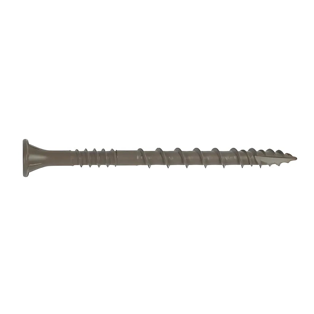 Deck-Drive Dsv Wood Screw - #10 X 3-1/2 In. T-25, Flat Head, Quik Guard®, Tan (1000-Qty)-DSVT312MBC-SP4788-5148