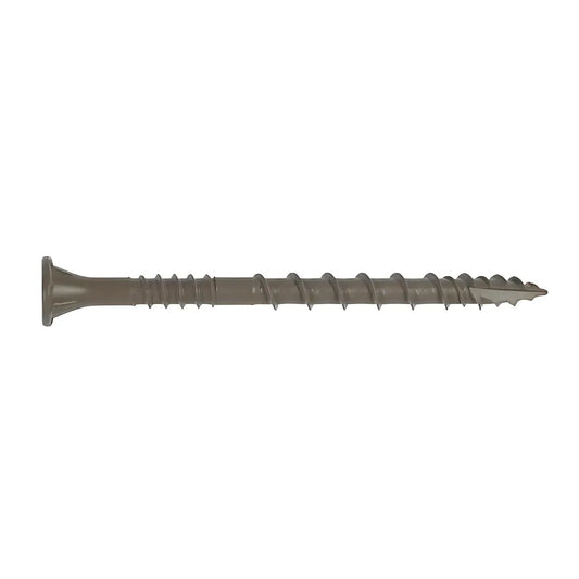 Deck-Drive Dsv Wood Screw - #10 X 3-1/2 In. T-25, Flat Head, Quik Guard®, Tan (1000-Qty)-DSVT312MBC-SP4788-5148