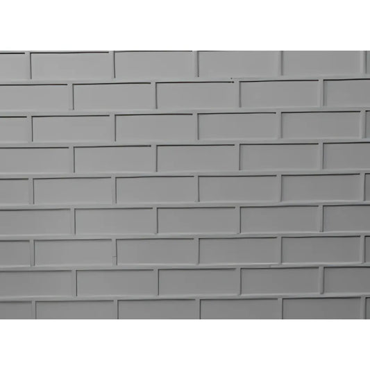 3" X 8" Smooth Brick (Rounded Mortar) DT-FO-0026-697