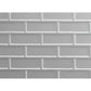 4" X 12" Smooth Brick (On-Center Square Mortar) DT-FO-0042-715