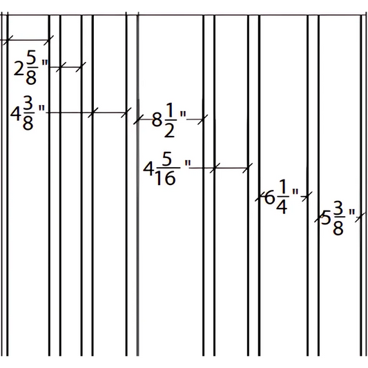 Random Width Cedar Planks DT-FO-0248-931