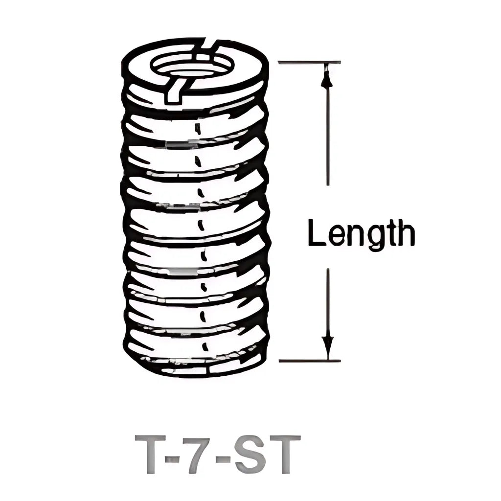 T7S AND T7ST - SLOTTED SETTING STUDS