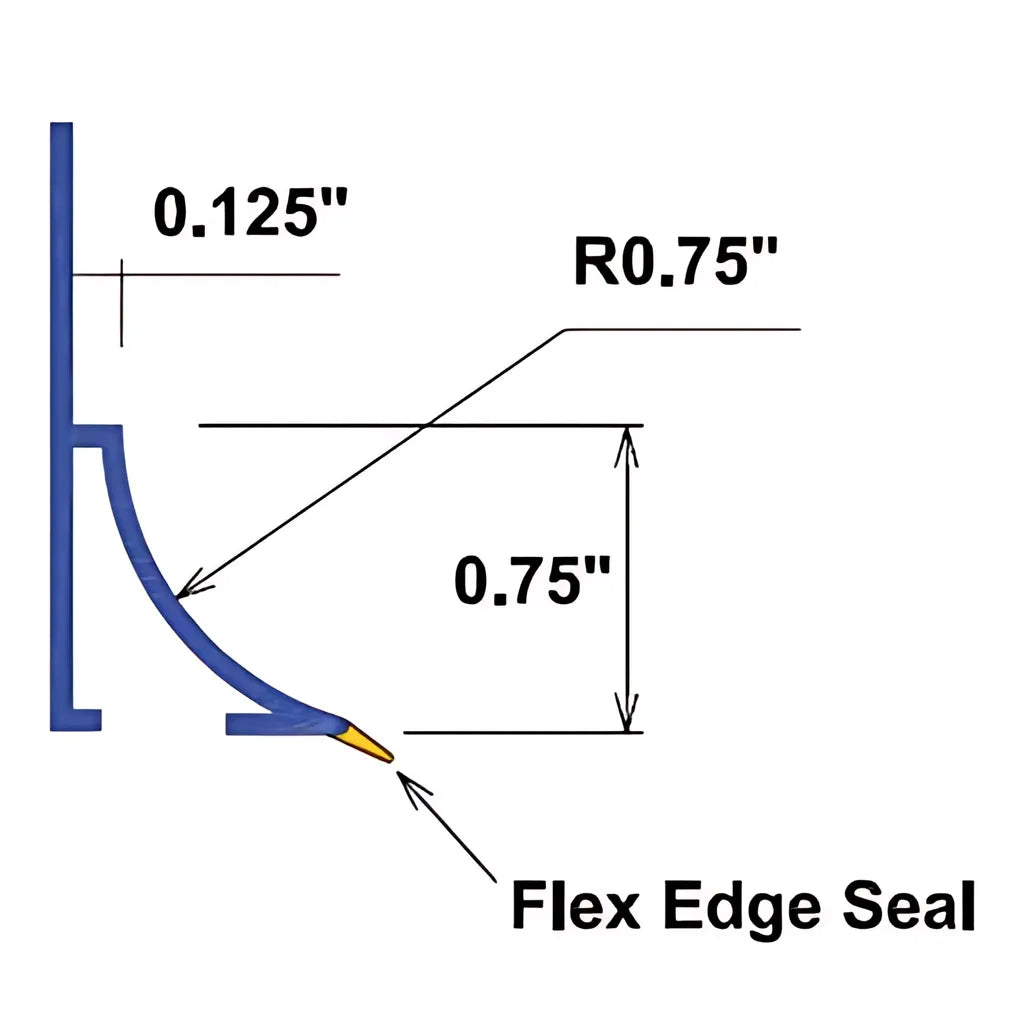 V65 - BULLNOSE SINGLE CHAMFER