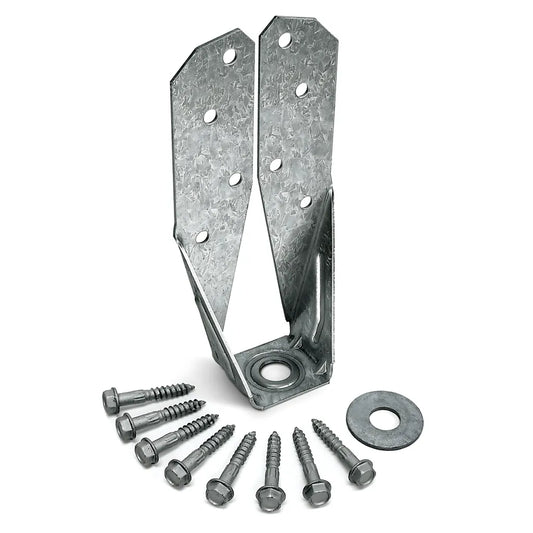 Dtt Zmax® Galvanized Deck Tension Tie For 2X With 2-1/2 In. Sds Screws (Pack Of 20)-DTT2Z-SDS2-5-SP2656-2905