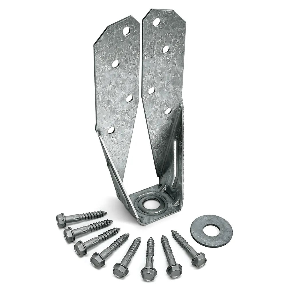 Dtt Zmax® Galvanized Deck Tension Tie For 2X With 2-1/2 In. Sds Screws-DTT2Z-SDS2-5-SP6420-6867